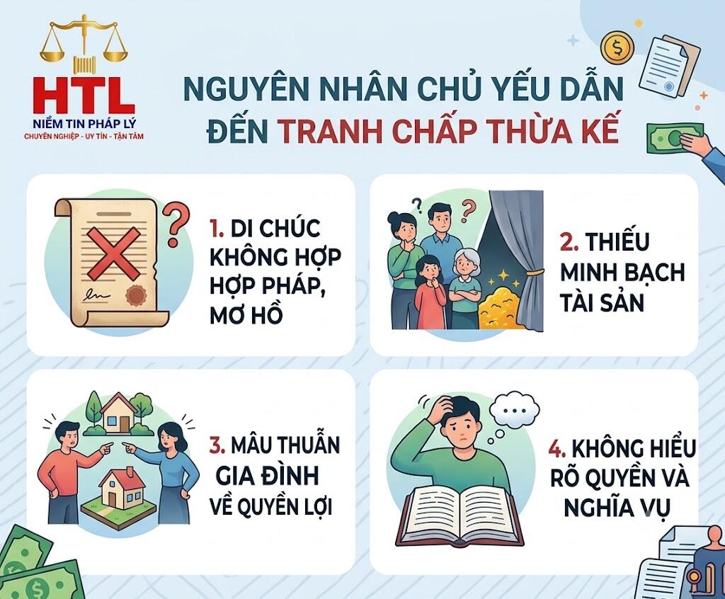 Hiểu rõ nguyên nhân là bước đầu tiên trong cách hạn chế tranh chấp thừa kế tài sản gia đình.