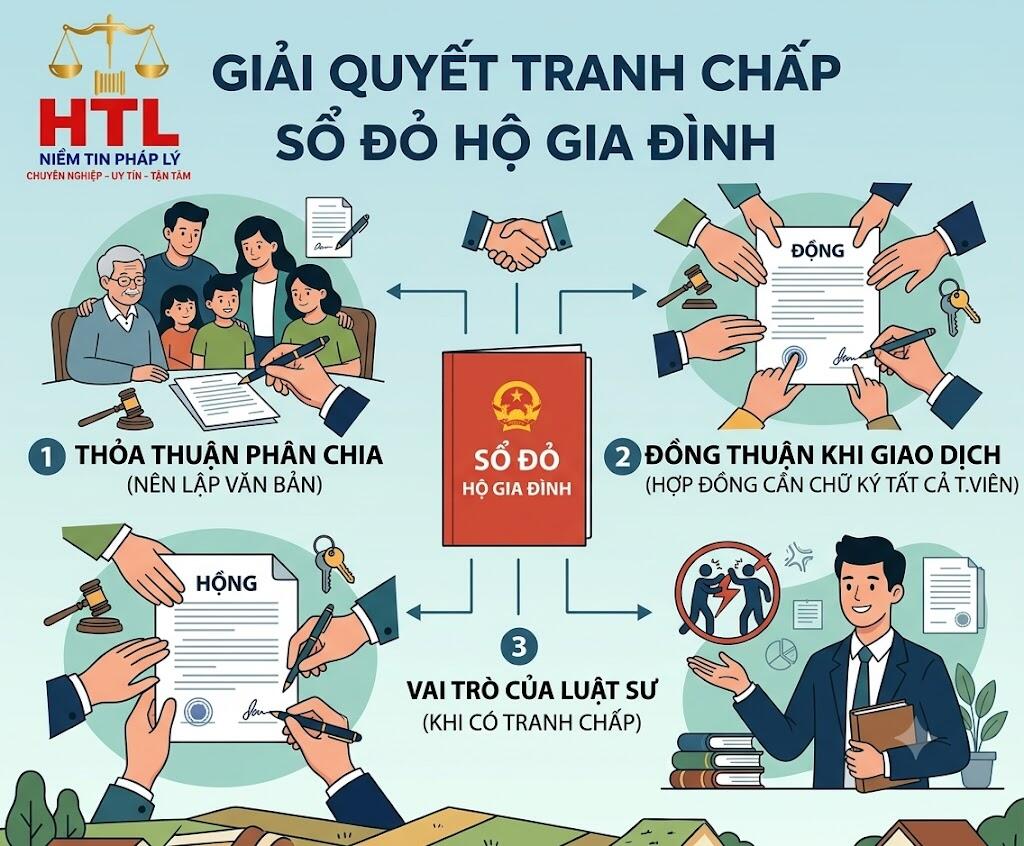 Sổ đỏ ghi tên hộ gia đình