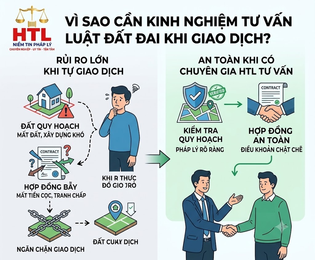 Kinh Nghiệm Tư Vấn Luật Đất Đai – Luật Sư Thịnh giúp phòng ngừa rủi ro quy hoạch và bẫy hợp đồng giao dịch bất động sản