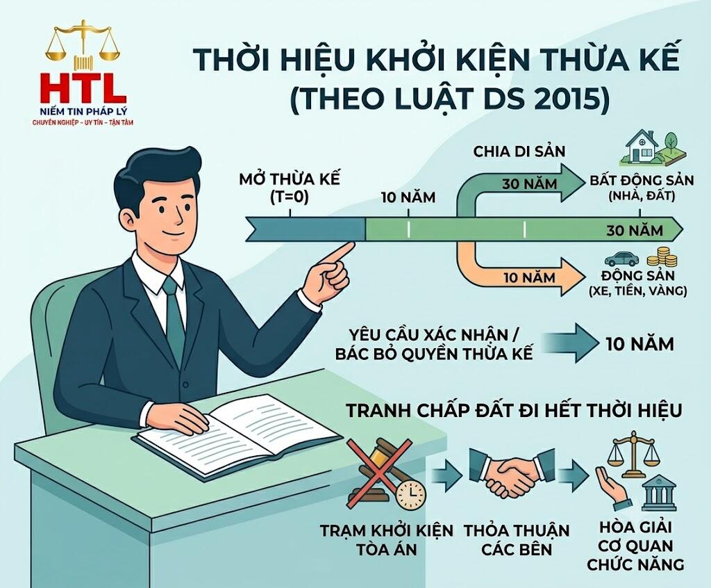 Quy Định Thời Hiệu Khởi Kiện Thừa Kế Đất Đai Và Xử Lý Tranh Chấp