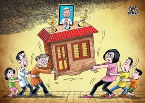 Tranh chấp thừa kế xảy ra khi đồng thừa kế không thống nhất quyền lợi