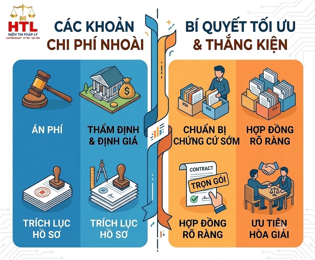 Chi phí thuê luật sư kiện đòi đất